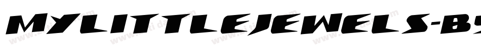 Mylittlejewels-B9d5字体转换