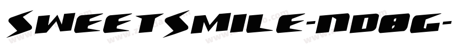 SweetSmile-nd8g字体转换