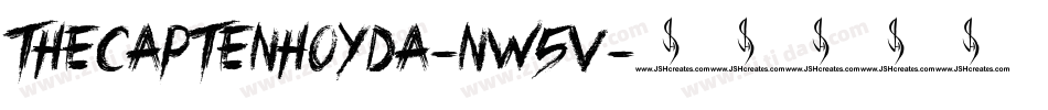TheCaptenHoyda-nw5V字体转换