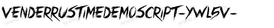 VenderRustimeDemoScript-ywL5V字体转换