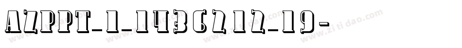 AZPPT_1_1436212_19字体转换