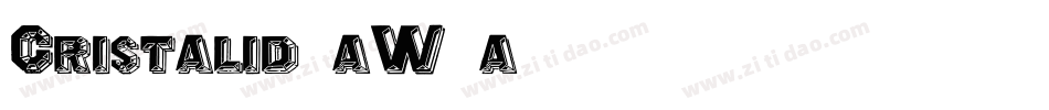 Cristalid-aW9a字体转换