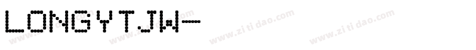 LONGYTJW字体转换