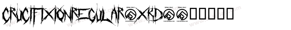 CrucifixionRegular-xKd8字体转换