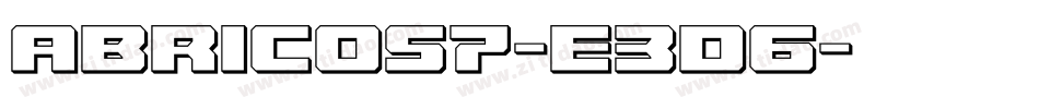 Abricos7-e3D6字体转换