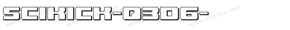 Scikick-q3d6字体转换