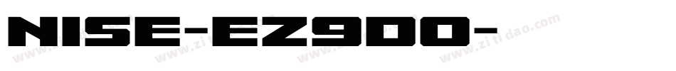 Nise-eZ9DO字体转换