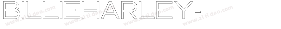 BillieHarley字体转换