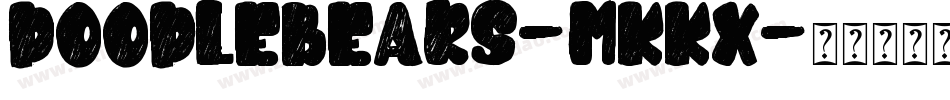 Doodlebears-mKKx字体转换