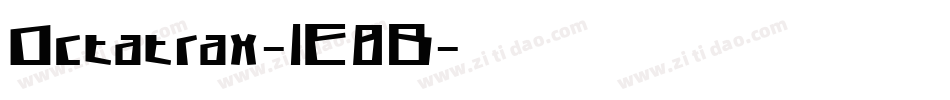 Octatrax-1E8B字体转换