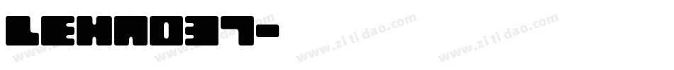 LEHN037字体转换