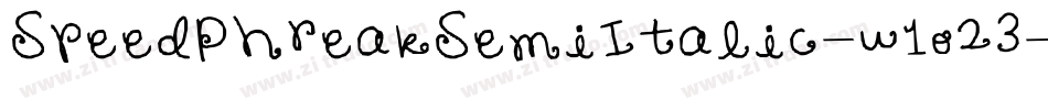 SpeedPhreakSemiItalic-w1o23字体转换 SpeedPhreakSemiItalic-w1o23字体转换