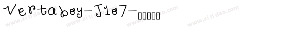 Vertaboy-J1o7字体转换