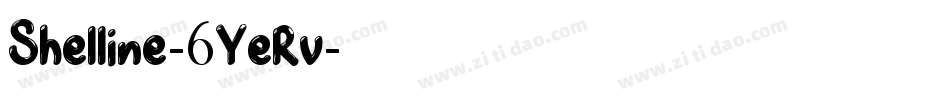 Shelline-6YeRv字体转换
