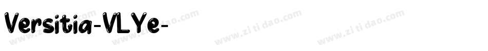 Versitia-VLYe字体转换
