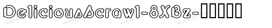 DeliciousScrawl-8XBz字体转换