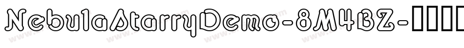 NebulaStarryDemo-8M4BZ字体转换