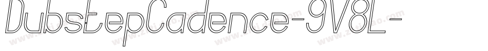 DubstepCadence-9V8L字体转换
