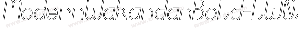 ModernWakandanBold-lW0Z字体转换 ModernWakandanBold-lW0Z字体转换