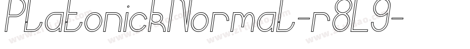 PlatonickNormal-r8L9字体转换