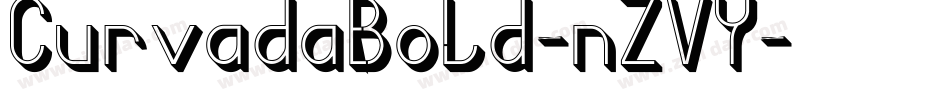CurvadaBold-nZVY字体转换