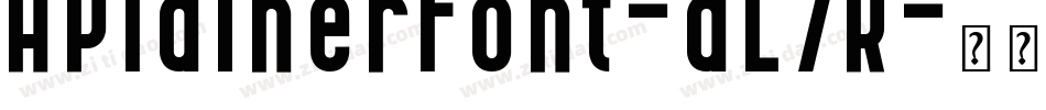 APlainerFont-aL7R字体转换