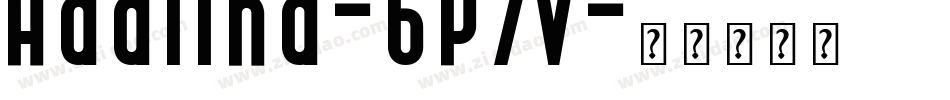 Adalind-6P7v字体转换