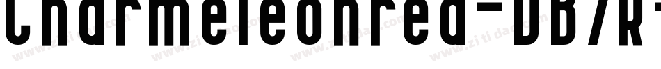 Charmeleonred-DB7R字体转换 Charmeleonred-DB7R字体转换