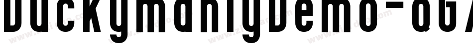 DuckymanlyDemo-qG7r字体转换