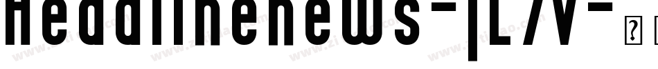 Headlinenews-jL7v字体转换