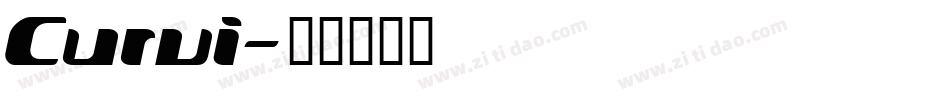 Curvi字体转换