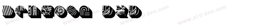 Bentosa-8DZD字体转换