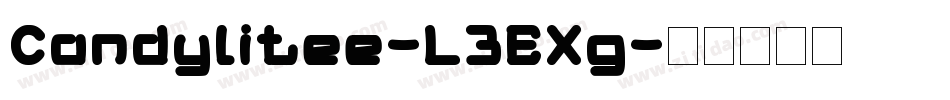 Candylitee-L3EXg字体转换