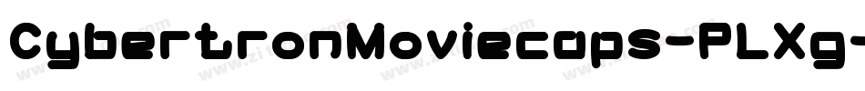 CybertronMoviecaps-PLXg字体转换