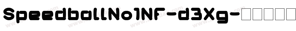 SpeedballNo1Nf-d3Xg字体转换