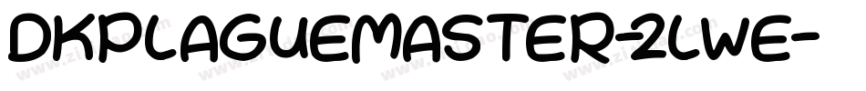 DkPlagueMaster-2lWe字体转换