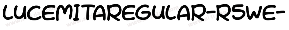 LucemitaRegular-R5We字体转换