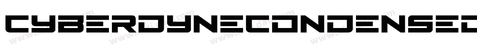 CyberdyneCondensed-9DaK字体转换