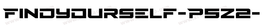 Findyourself-P5z2字体转换