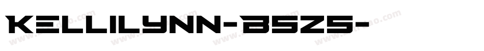Kellilynn-B5z5字体转换