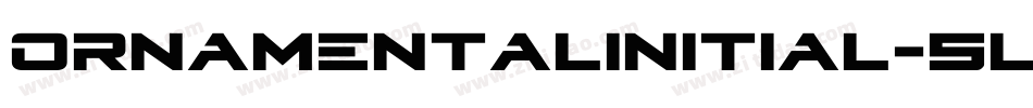 Ornamentalinitial-5l5z字体转换