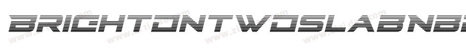 BrightontwoSlabNbp-2rWl字体转换