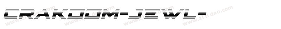 Crakoom-jEWl字体转换