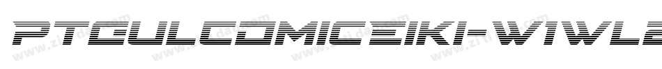 PtgulComicEiki-w1wl2字体转换