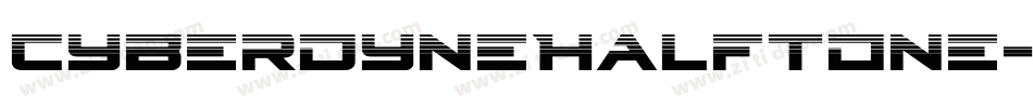 CyberdyneHalftone-R4zA字体转换