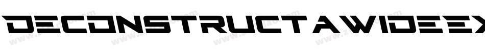 DeconstructawideExpandedultra-mPzj字体转换