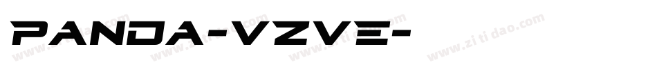 Panda-vZVE字体转换