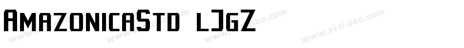 AmazonicaStd-lJgZ字体转换