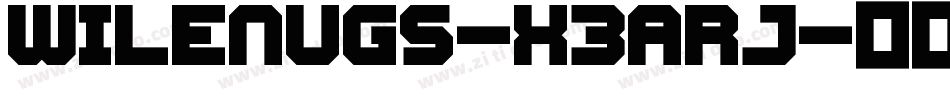 Wilenugs-X3Arj字体转换