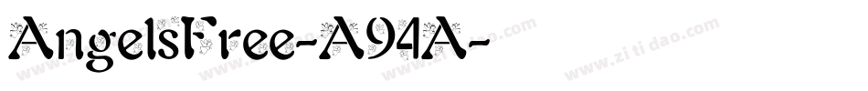 AngelsFree-A94A字体转换
